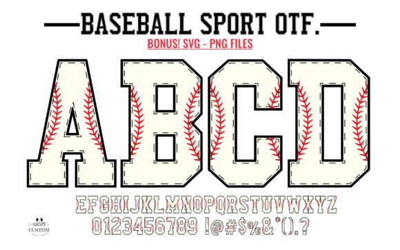 Baseball Army Font for Bold Branding