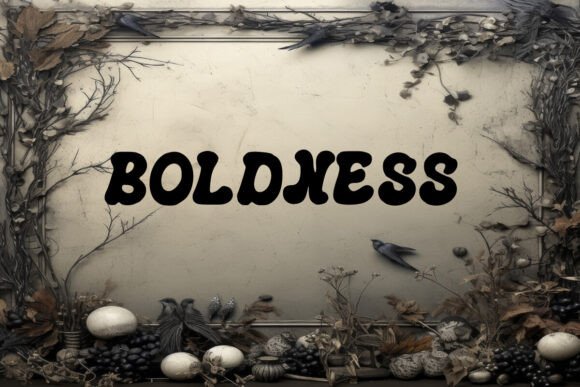 Boldness Font for Web Design