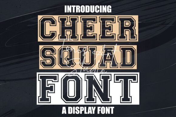 Cheer Squad Font Review