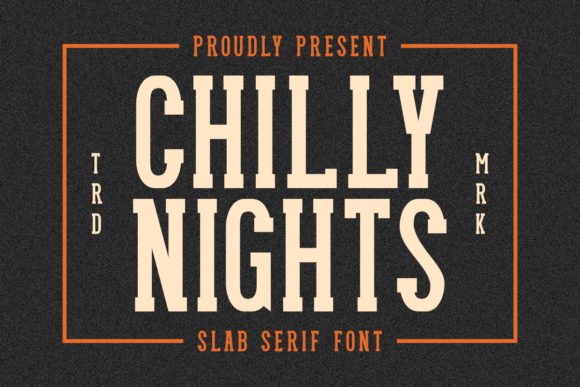 Chilly Nights: A Bold Font for Strong Campaigns