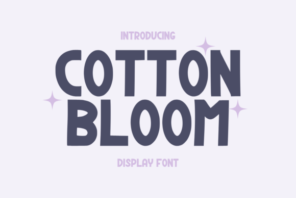 Cotton Bloom Font for Business