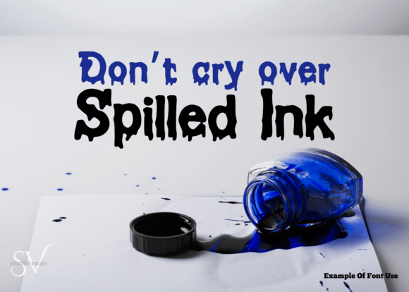 Dripping Wet Font: Bold and Memorable