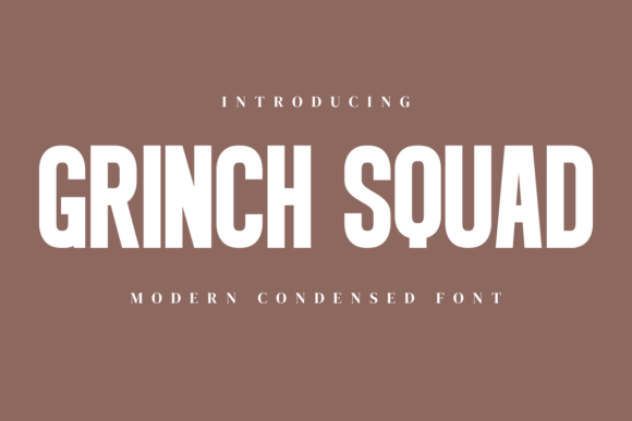 Grinch Squad Font for Creative Projects