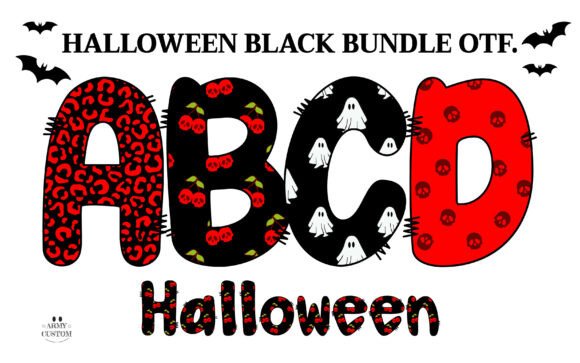Halloweenblack Ghost Font