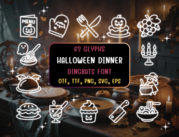 Halloweendinner Regular: A Festive Font for Marketers