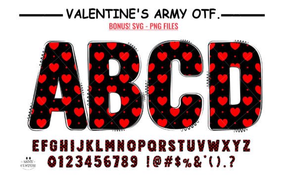 Love Valentine’s Heart Font Review