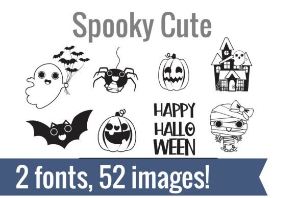Spooky Cute Dingbats Font