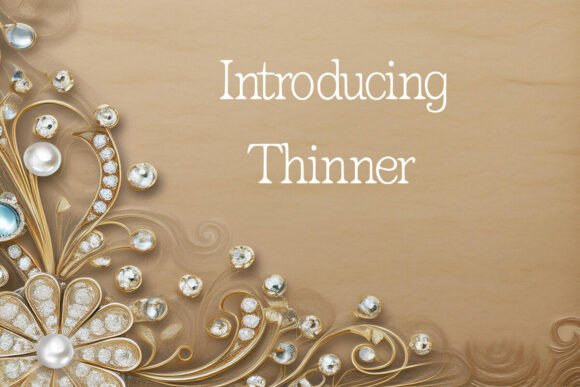 Thinner Font for Web Design